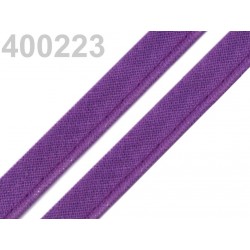 Pasulka fialová bavlněná 12mm